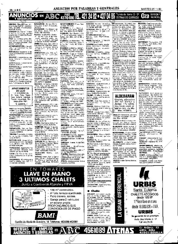ABC SEVILLA 27-11-1990 página 96