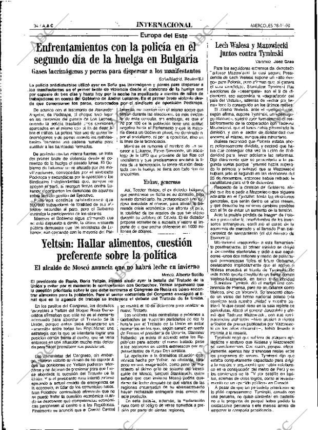 ABC MADRID 28-11-1990 página 34