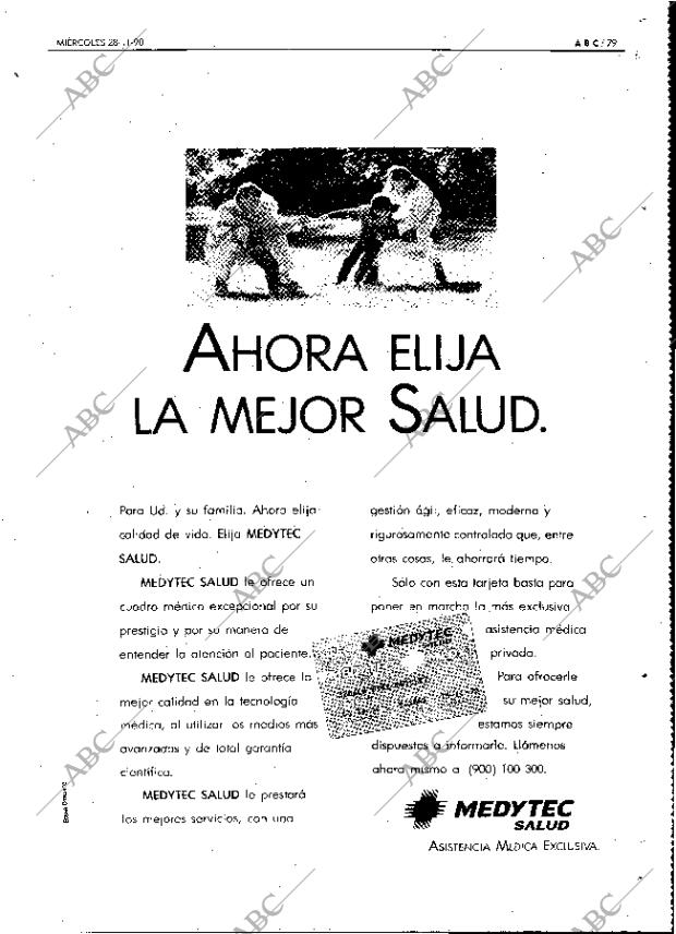 ABC MADRID 28-11-1990 página 79