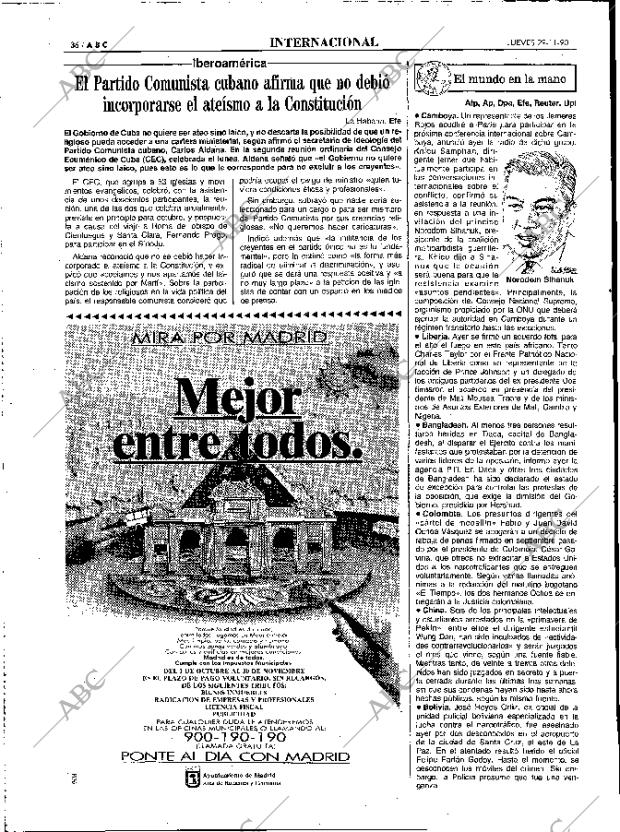 ABC MADRID 29-11-1990 página 36