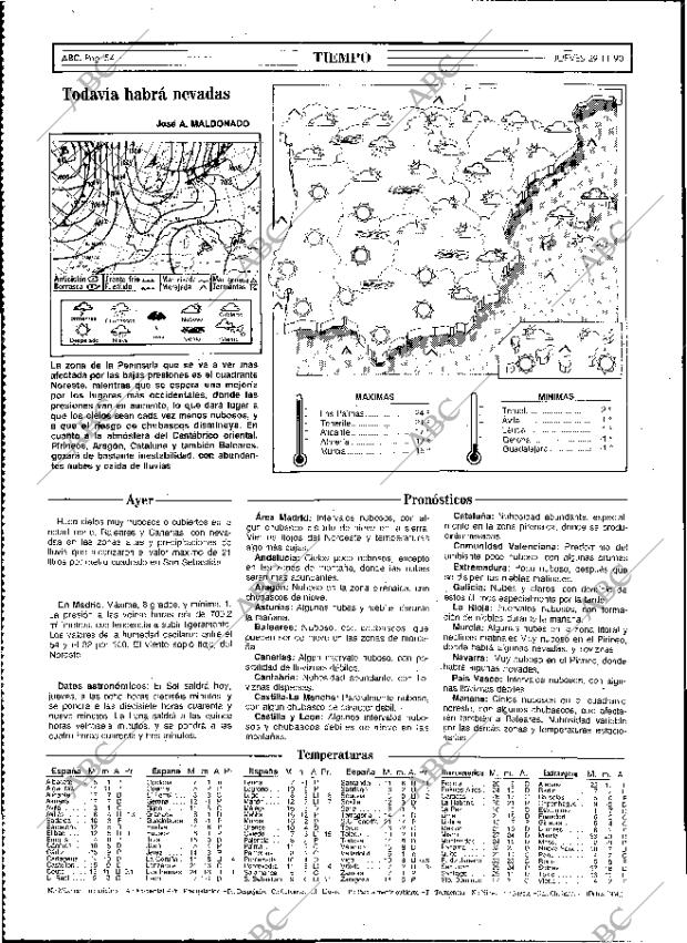 ABC MADRID 29-11-1990 página 54