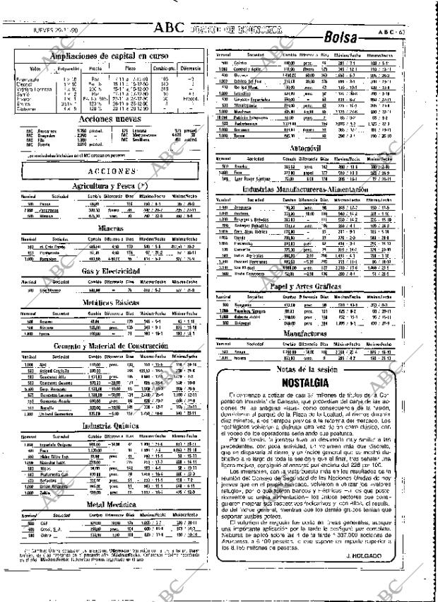 ABC MADRID 29-11-1990 página 63