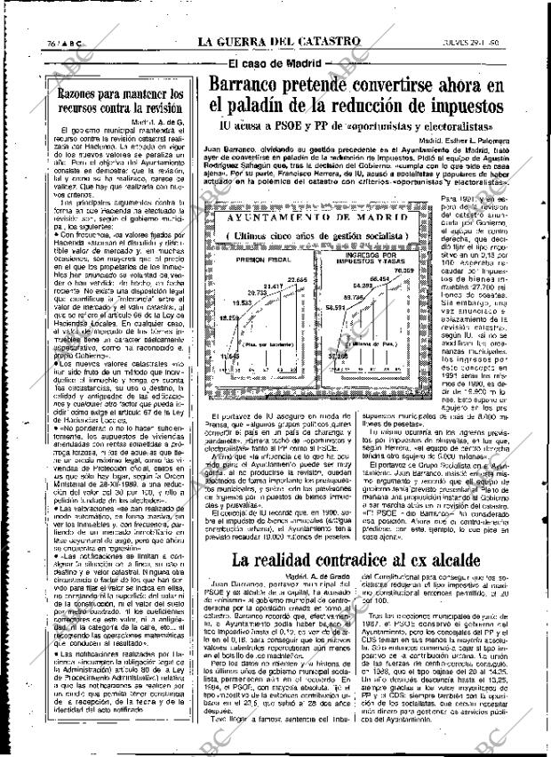 ABC MADRID 29-11-1990 página 76