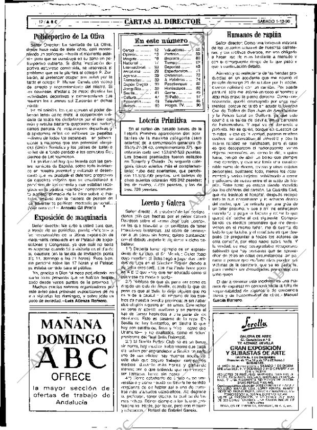 ABC SEVILLA 01-12-1990 página 12
