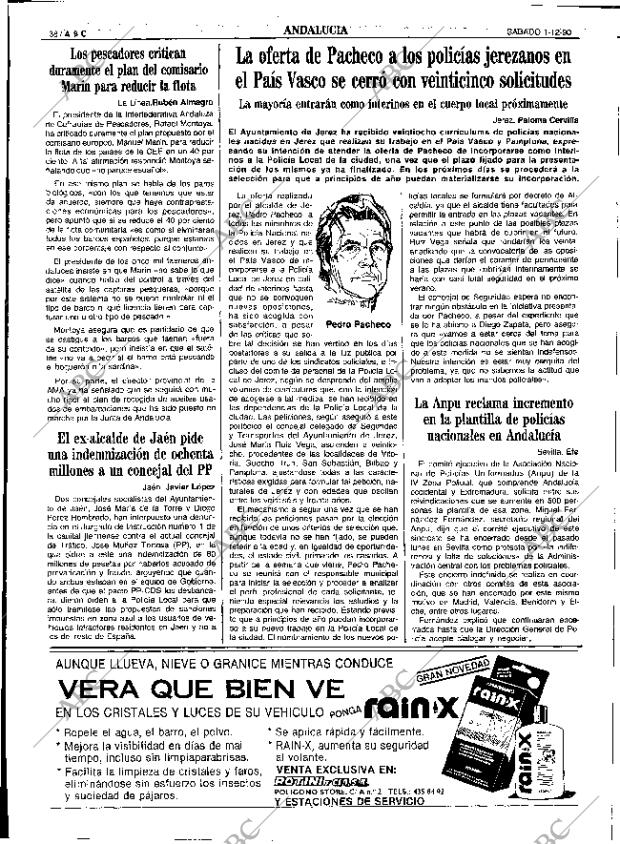 ABC SEVILLA 01-12-1990 página 38