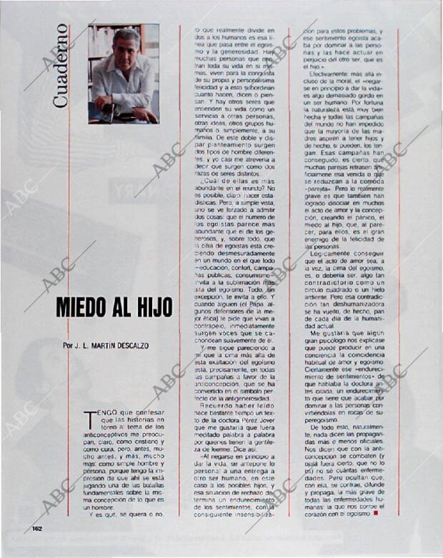 BLANCO Y NEGRO MADRID 02-12-1990 página 162