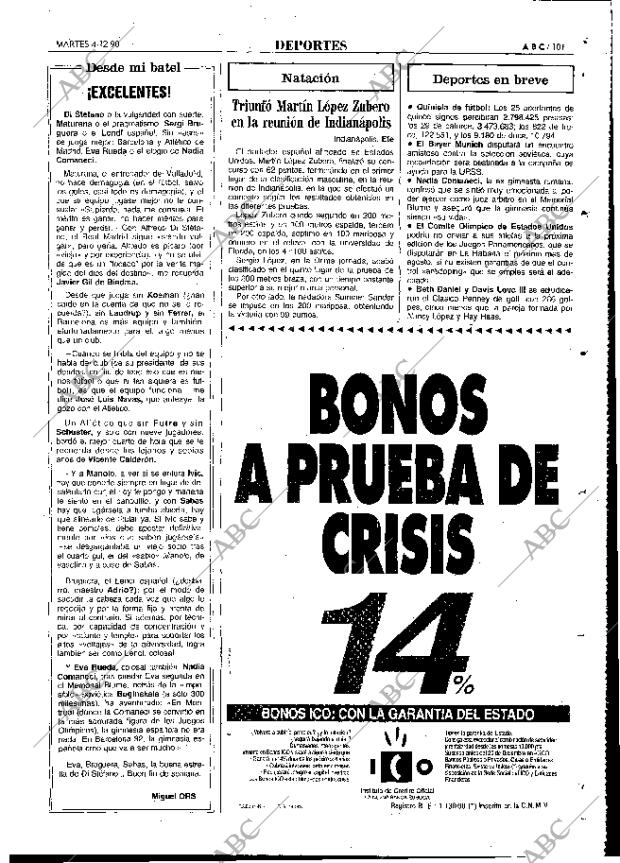 ABC MADRID 04-12-1990 página 101