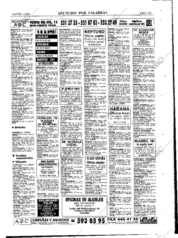 ABC MADRID 04-12-1990 página 121