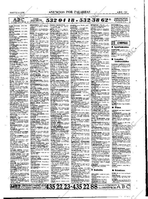 ABC MADRID 04-12-1990 página 123