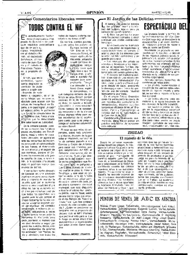 ABC MADRID 04-12-1990 página 18
