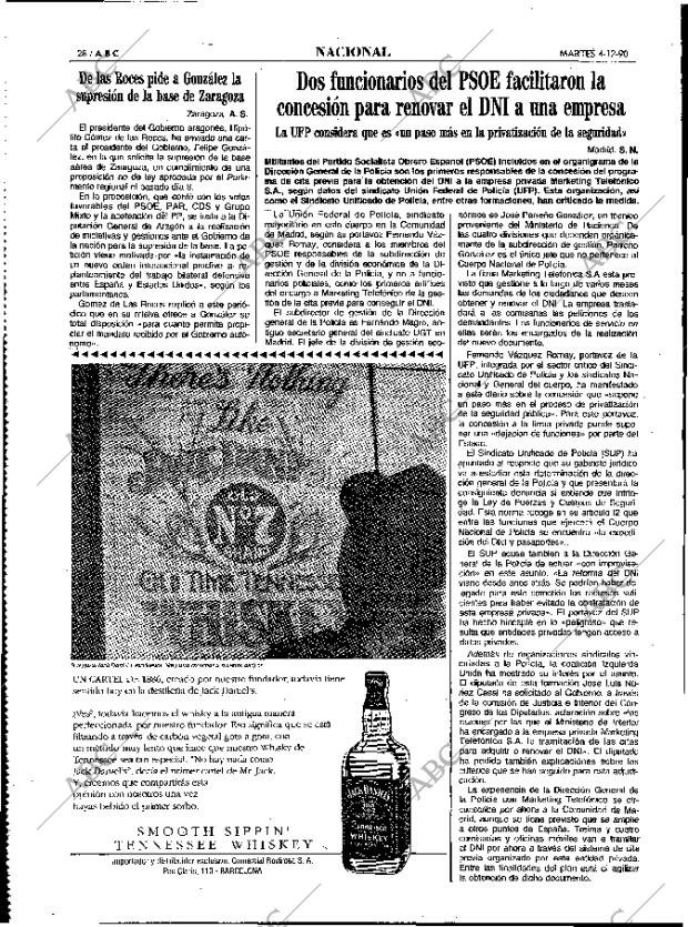 ABC MADRID 04-12-1990 página 28