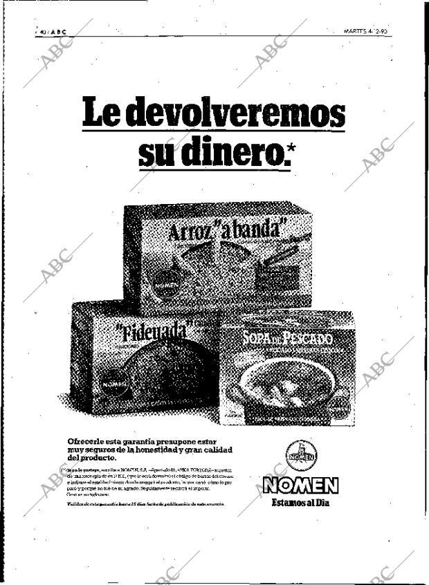 ABC MADRID 04-12-1990 página 40