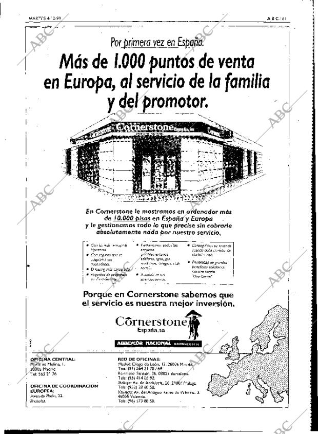 ABC MADRID 04-12-1990 página 61