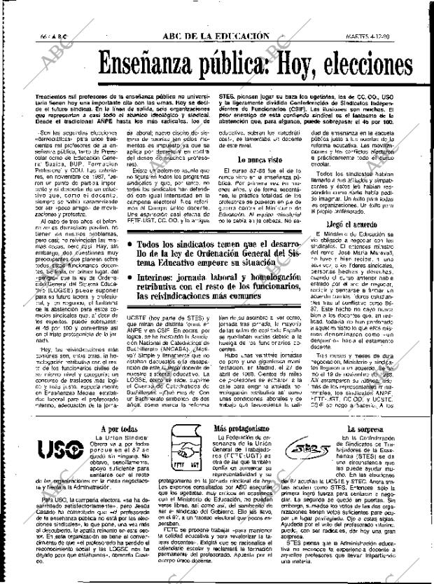 ABC MADRID 04-12-1990 página 66