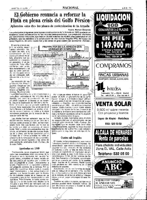 ABC MADRID 11-12-1990 página 25