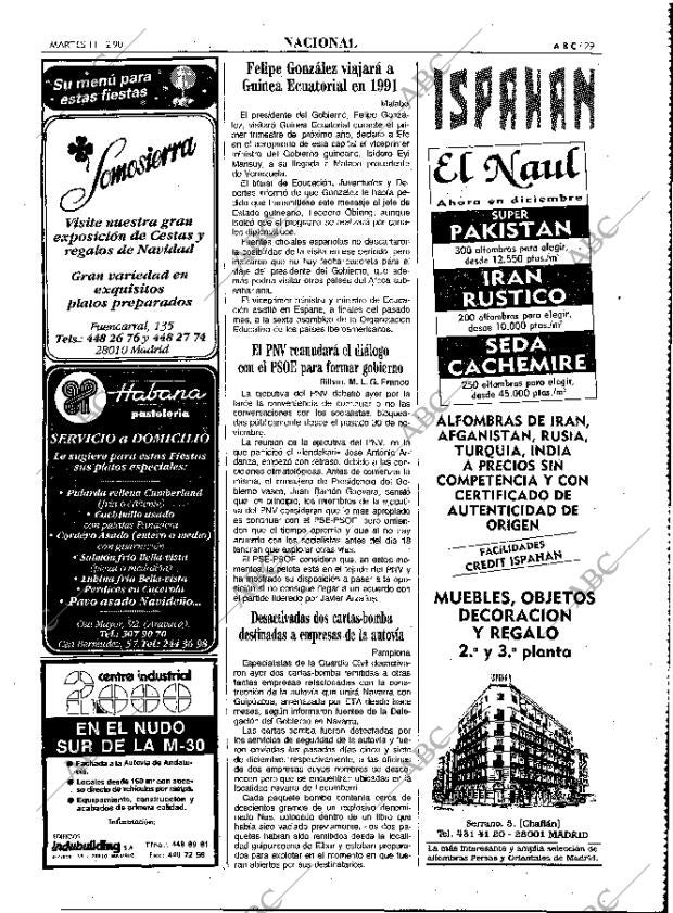 ABC MADRID 11-12-1990 página 29