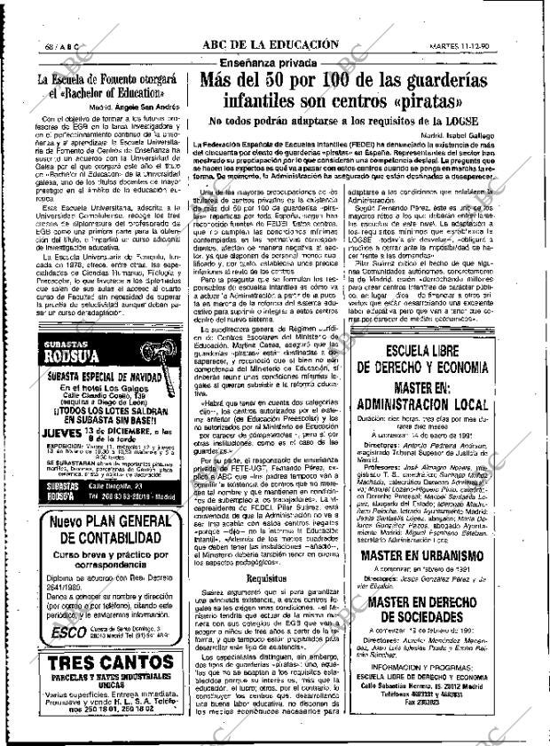 ABC MADRID 11-12-1990 página 68