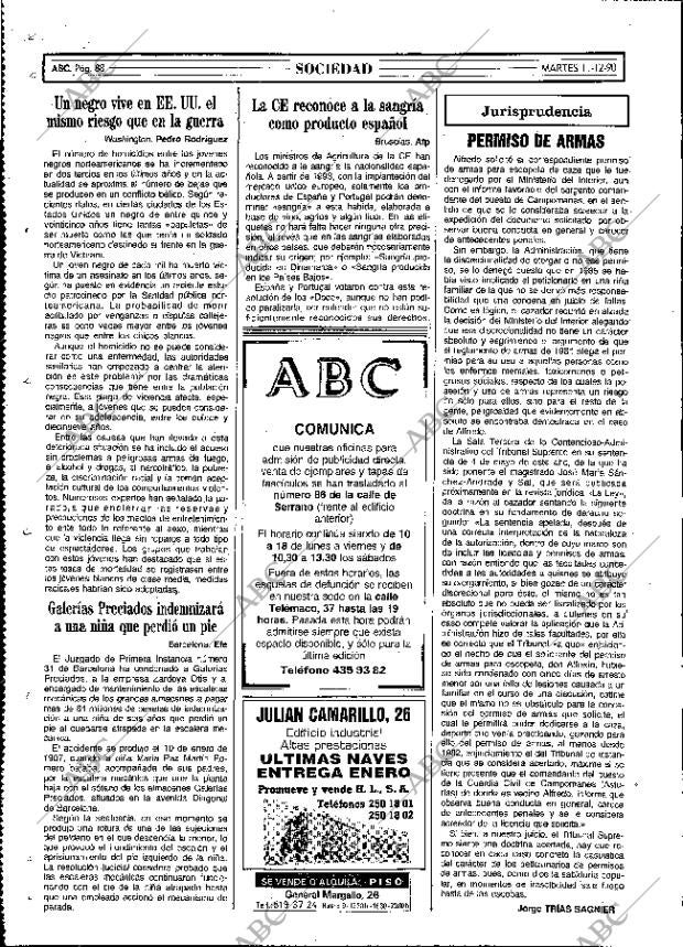 ABC MADRID 11-12-1990 página 88