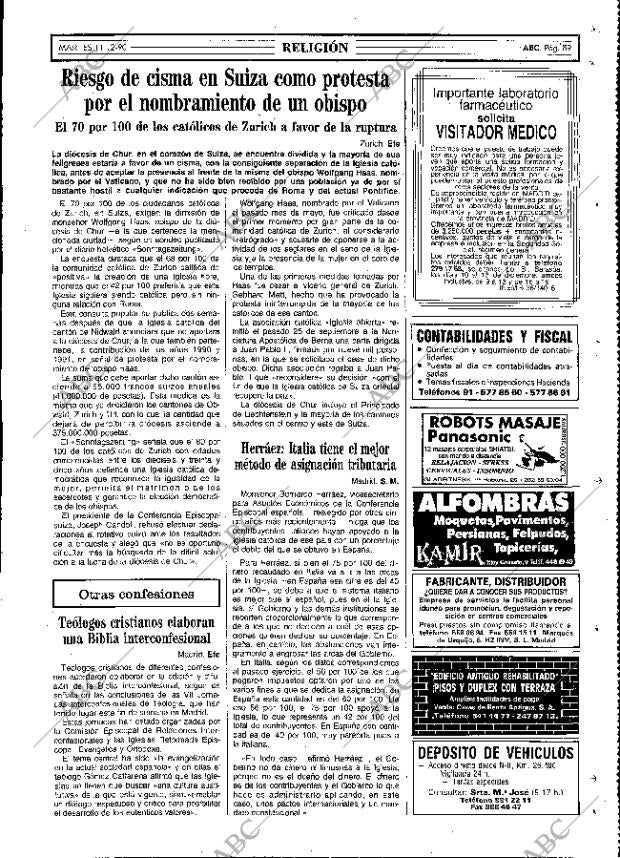 ABC MADRID 11-12-1990 página 89