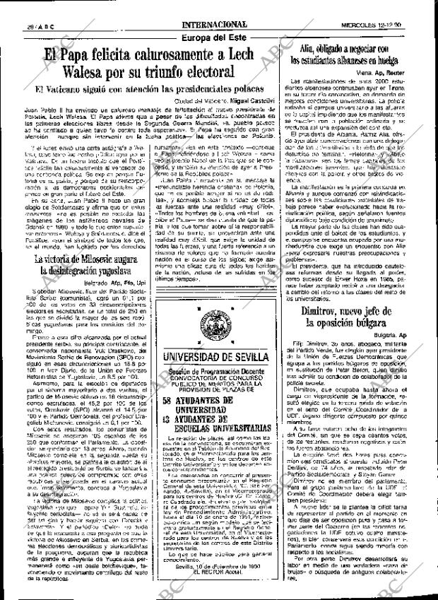ABC SEVILLA 12-12-1990 página 28