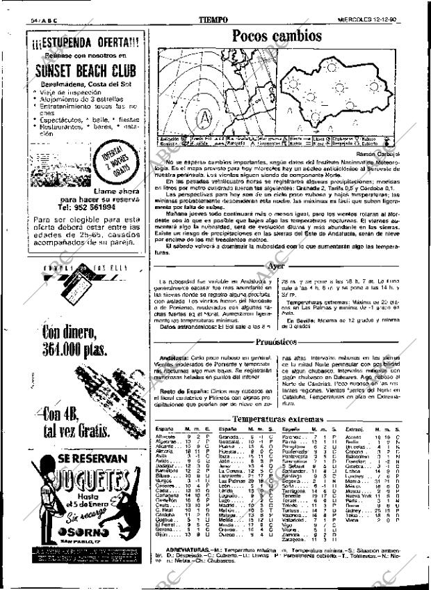 ABC SEVILLA 12-12-1990 página 54