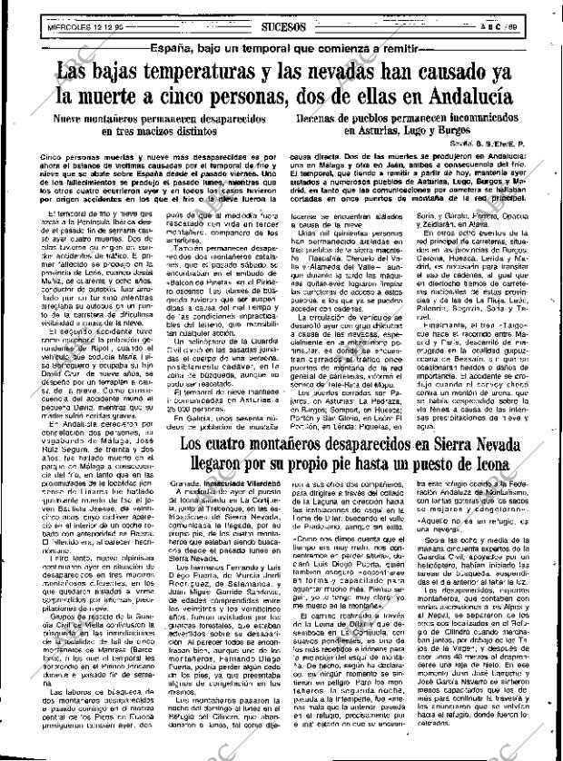 ABC SEVILLA 12-12-1990 página 69