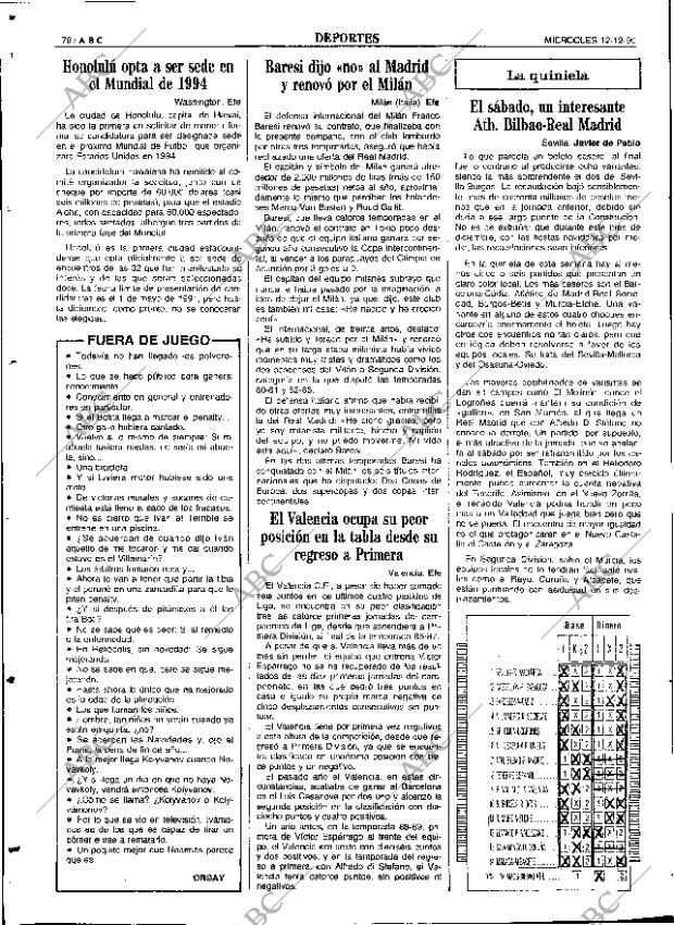 ABC SEVILLA 12-12-1990 página 78