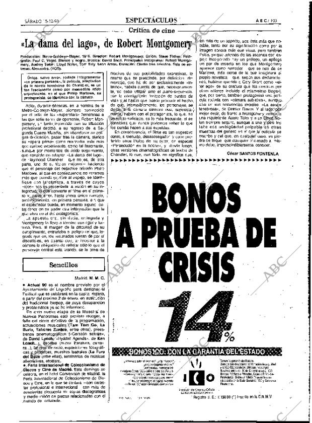 ABC MADRID 15-12-1990 página 103