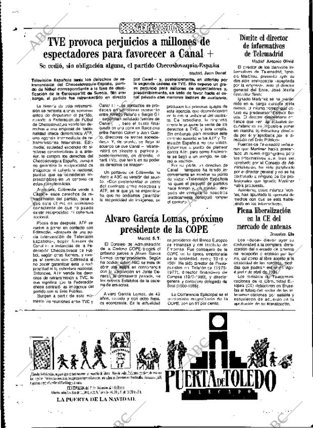 ABC MADRID 15-12-1990 página 132