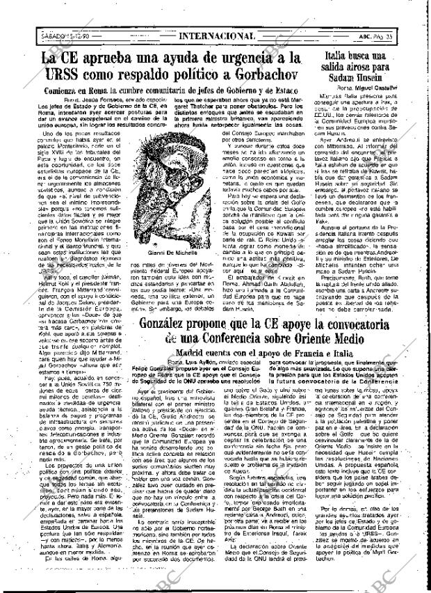 ABC MADRID 15-12-1990 página 35