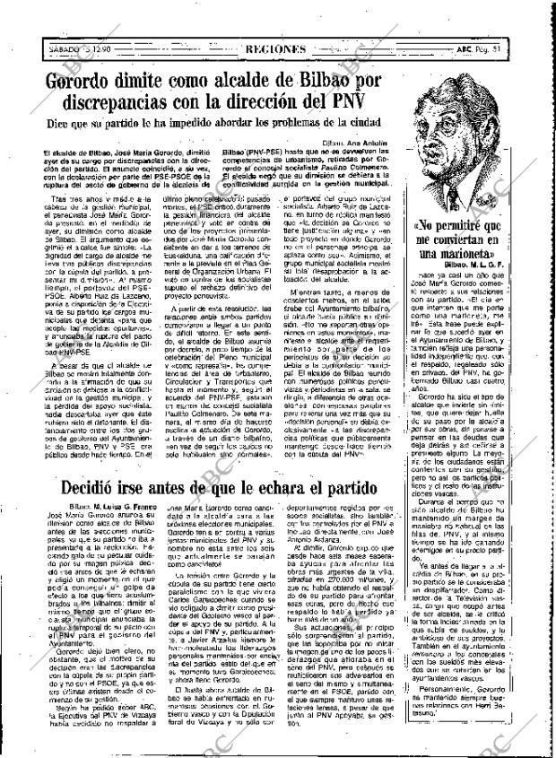 ABC MADRID 15-12-1990 página 51