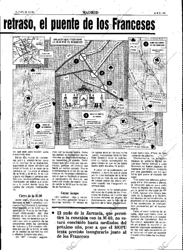 ABC MADRID 20-12-1990 página 45