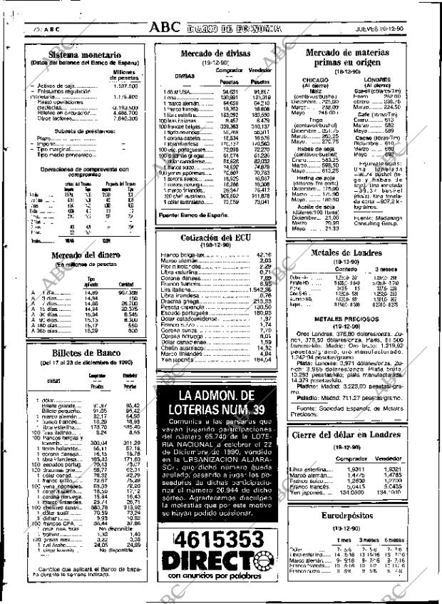 ABC SEVILLA 20-12-1990 página 70