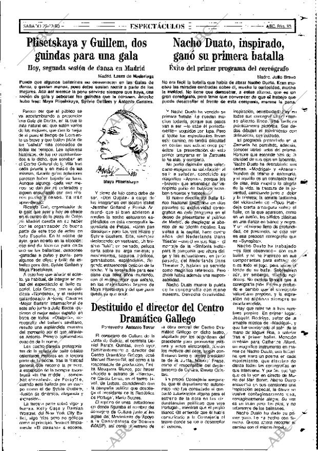 ABC MADRID 22-12-1990 página 95