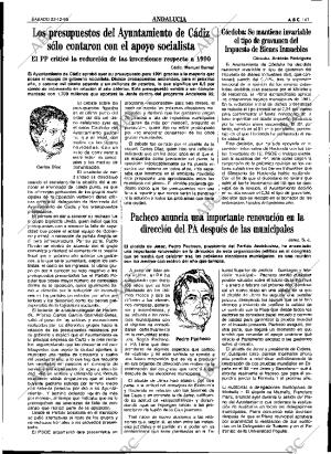 ABC SEVILLA 22-12-1990 página 41