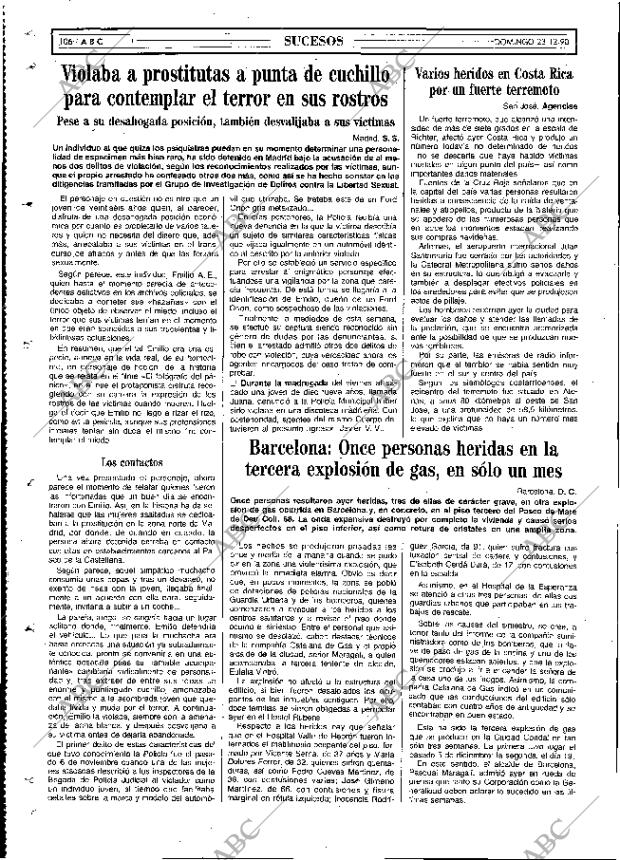 ABC MADRID 23-12-1990 página 106