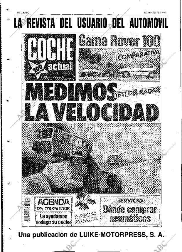 ABC MADRID 23-12-1990 página 110