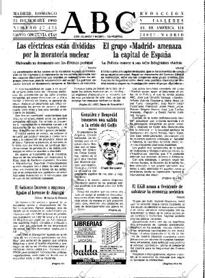 ABC MADRID 23-12-1990 página 19
