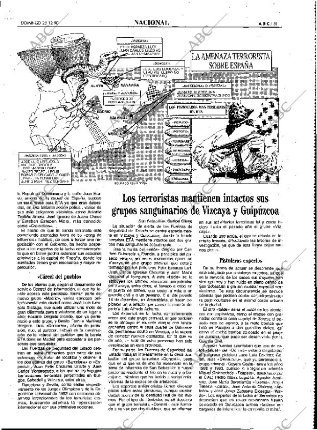 ABC MADRID 23-12-1990 página 31