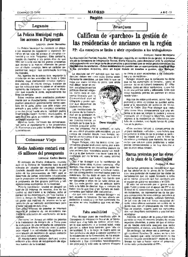 ABC MADRID 23-12-1990 página 51