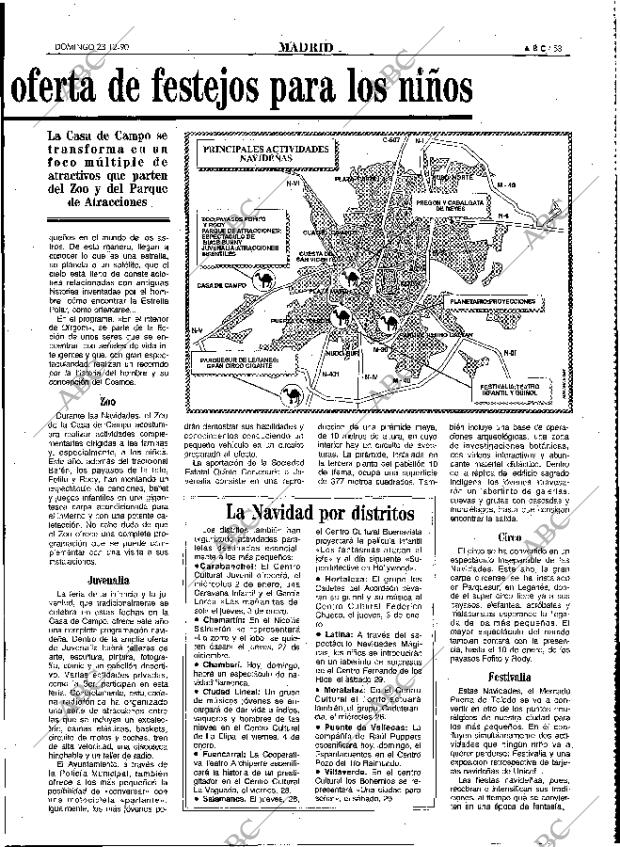 ABC MADRID 23-12-1990 página 53