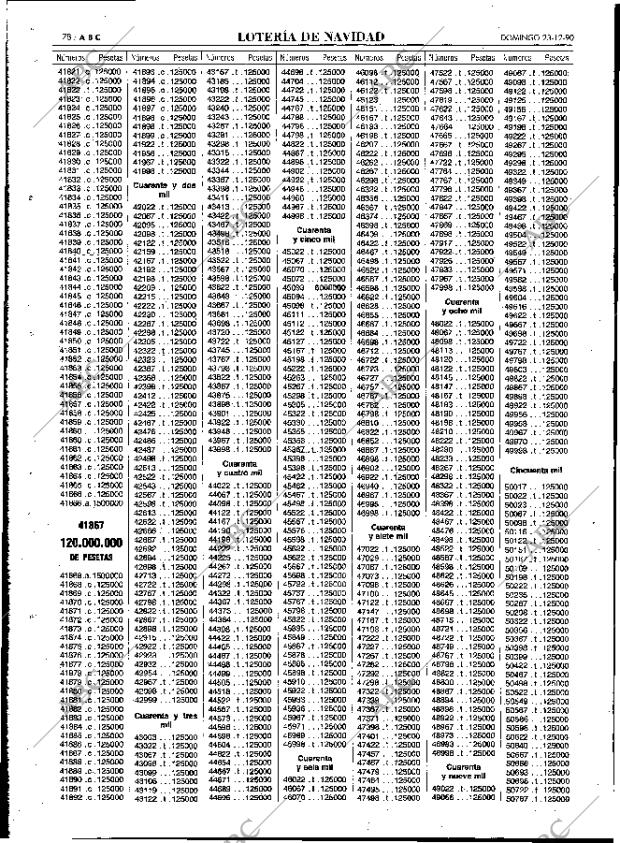 ABC MADRID 23-12-1990 página 78