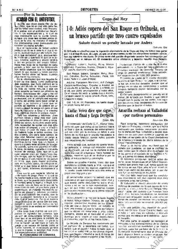 ABC SEVILLA 28-12-1990 página 66