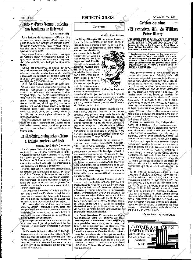 ABC MADRID 30-12-1990 página 100