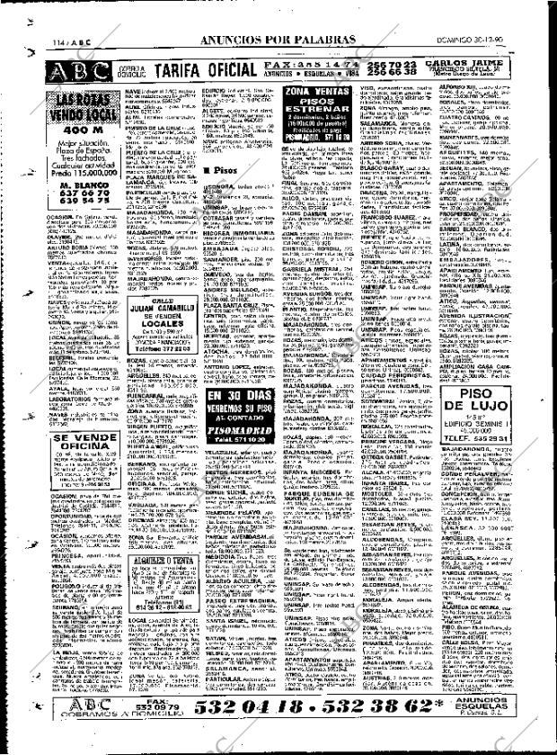 ABC MADRID 30-12-1990 página 114