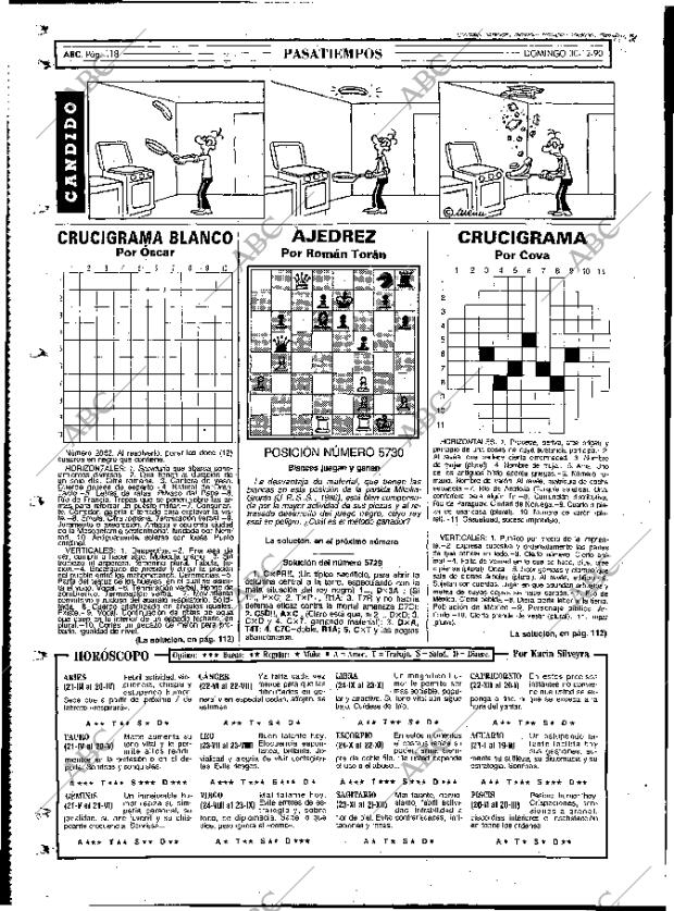 ABC MADRID 30-12-1990 página 118