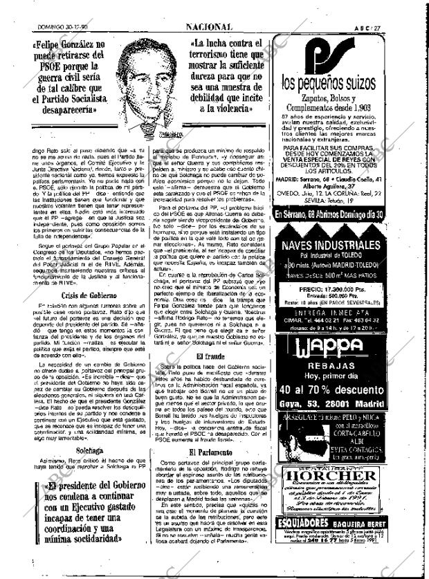 ABC MADRID 30-12-1990 página 27