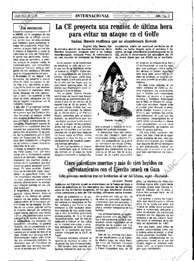ABC MADRID 30-12-1990 página 31