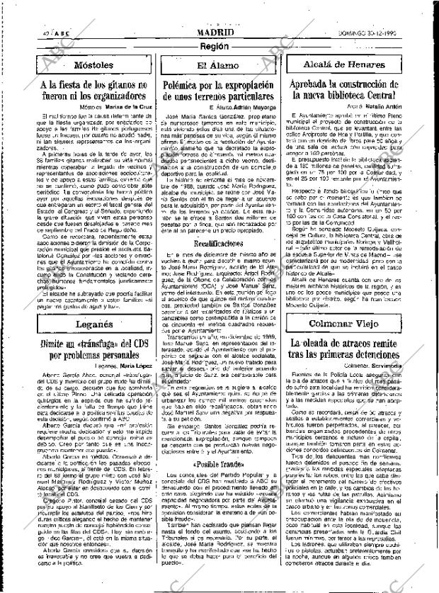 ABC MADRID 30-12-1990 página 42