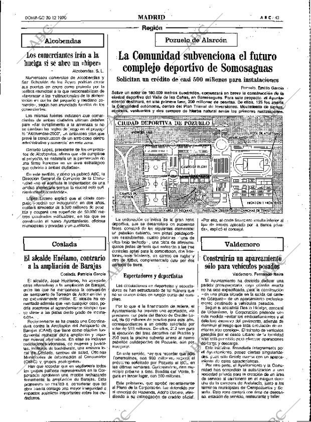 ABC MADRID 30-12-1990 página 43